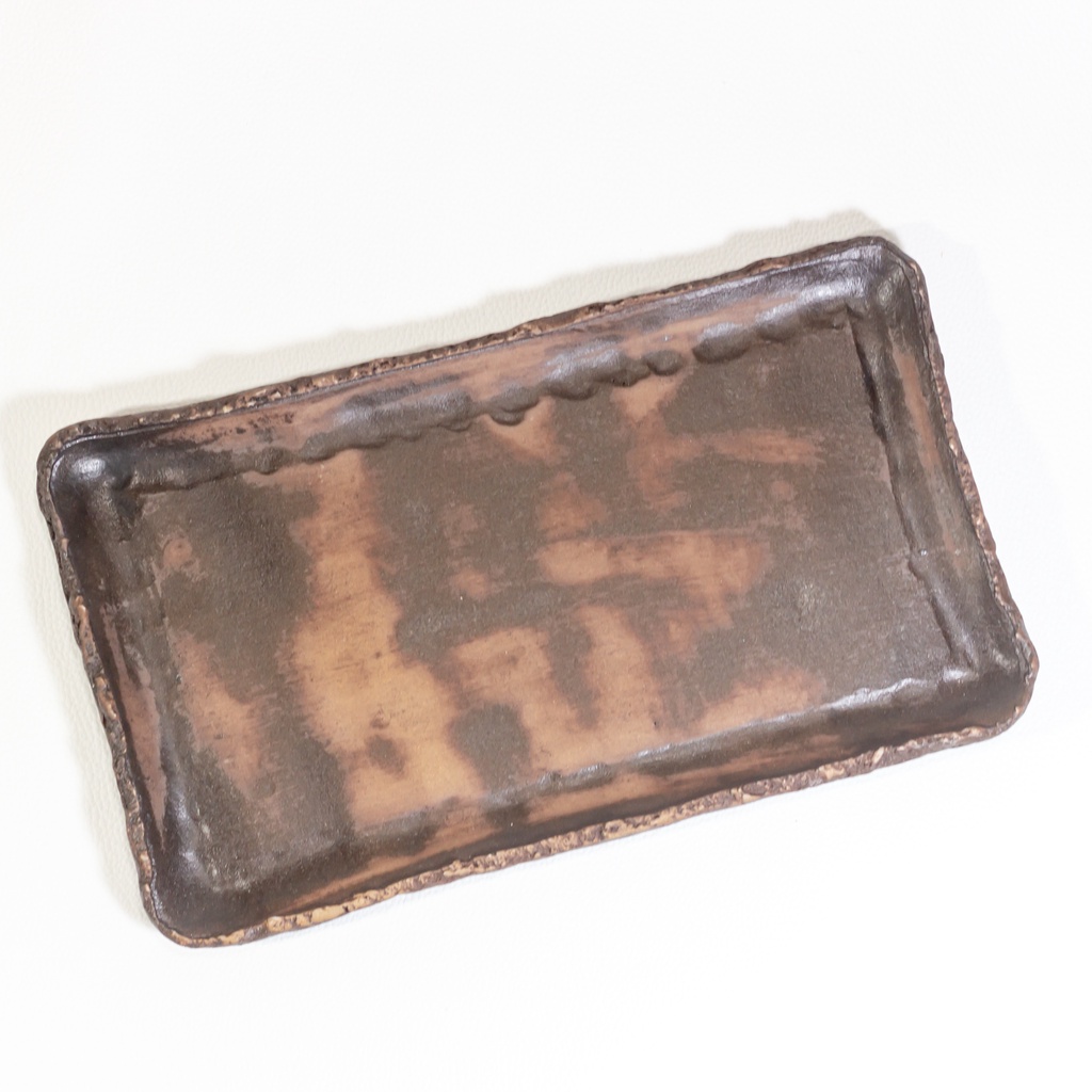 Nuanza Piring Keramik Ranti Dark Large