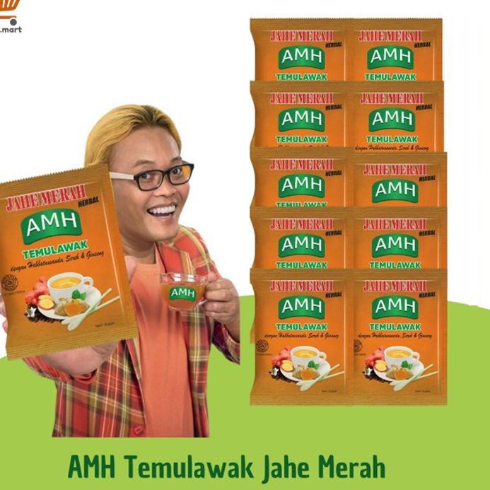 

Diskon KABLM AMH Temulawak Jahe Merah Minuman Herbal Renceng isi 10 Sachet 91 Terbaru