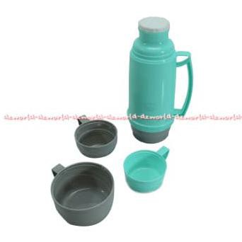 Mudah Kris Vacuum Flask Glass Insulated Thermos Termos Dengan Saringan 600Ml Limited