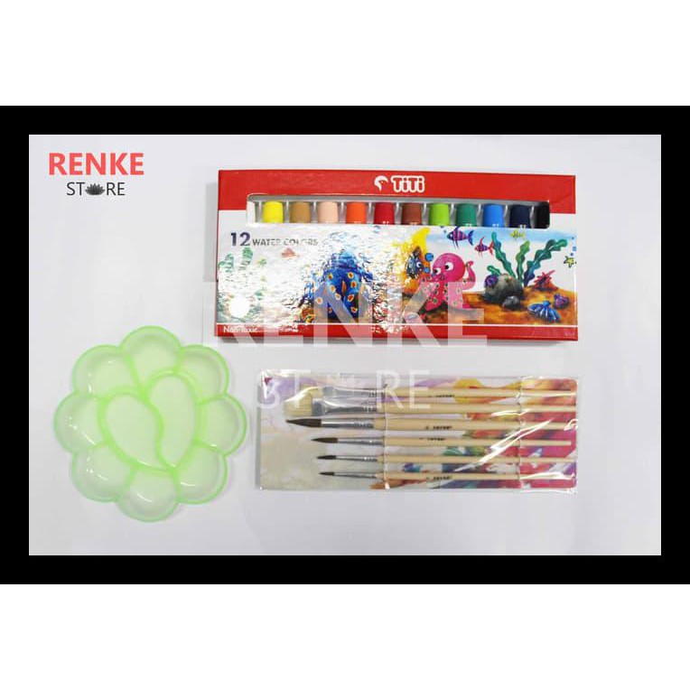 

BANTING HARGA PAKET MENGGAMBAR / LUKIS - CAT AIR TITI KUAS PALET SET PERALATAN MELUKIS MURAH