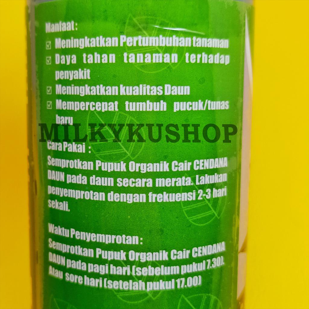 POC CENDANA DAUN 500 ML PUPUK ORGANIK CAIR