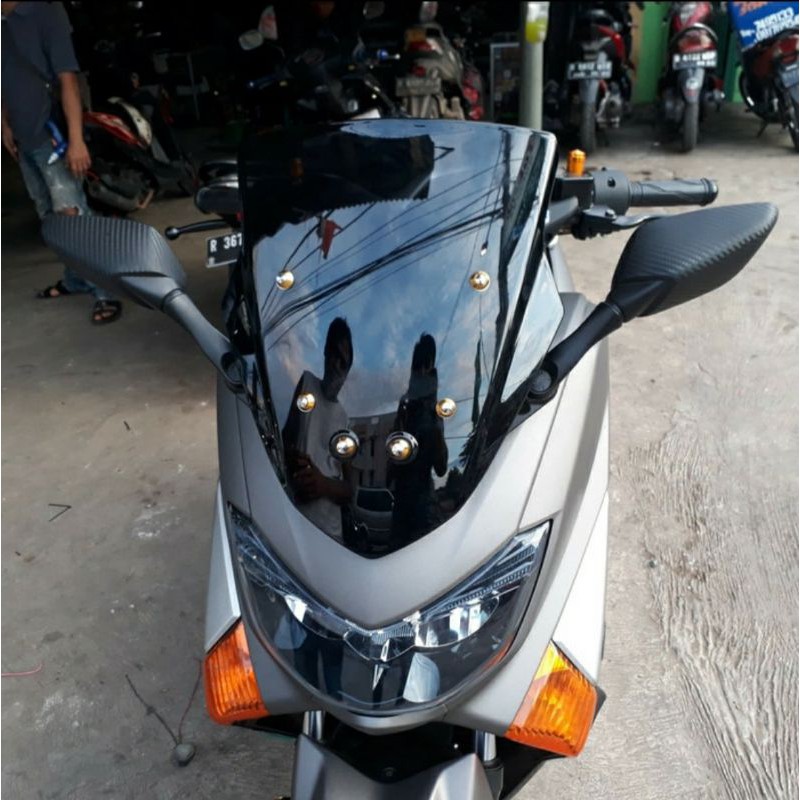 Paket Breket serpo + spion R25 nmax 2015-2019