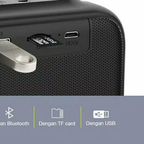 ✭ SPEAKER BLUETOOTH ROBOT RB100 MUSIC BOX PORTABLE WIRELESS SUPER BASS MINI STEREO ✲