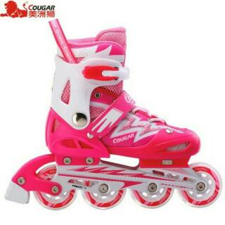  Sepatu  roda  rollerblade merk cougar anak  dan dewasa 