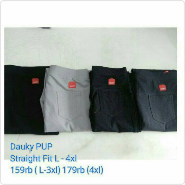 Celana panjang Dauky straight fit
