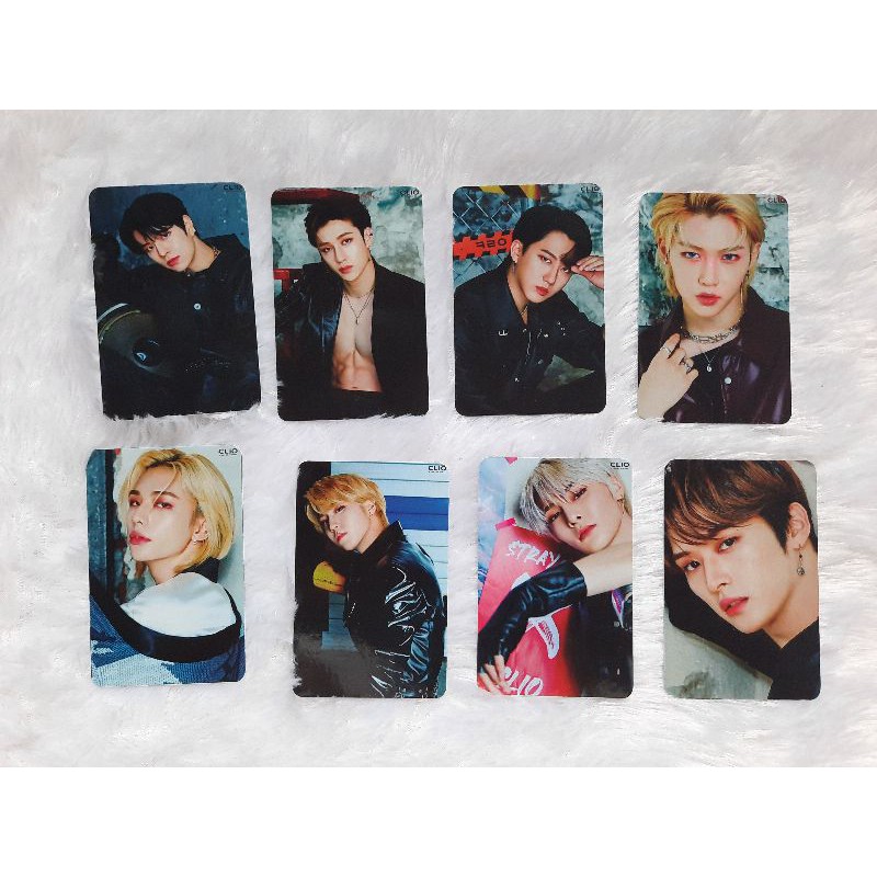 PHOTOCARD UNOFFICIAL STRAY KIDS X CLIO (1set)