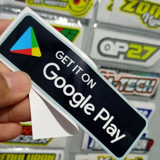 Sticker printing GOOGLE PLAY