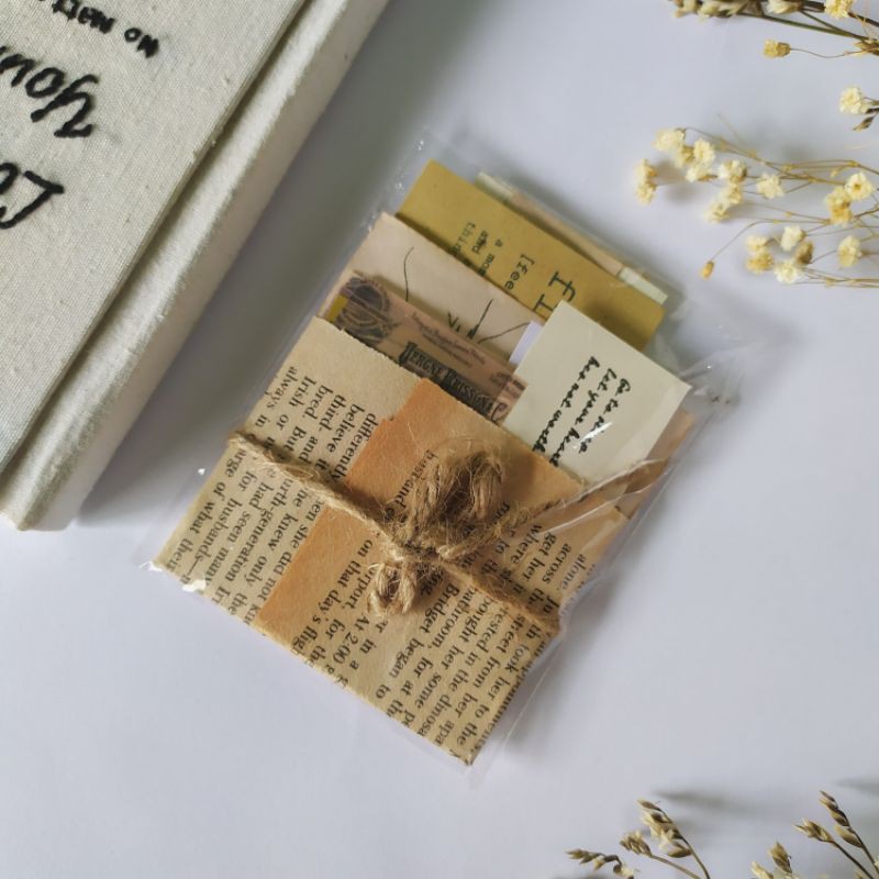 

Vintage Quote Paper for Journaling Bujo Scrapbook