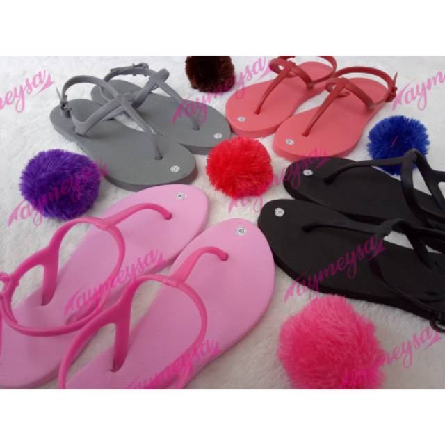 Sandal Strappy Boloni Pataya/Flipper Termurah 1kg 10pcs