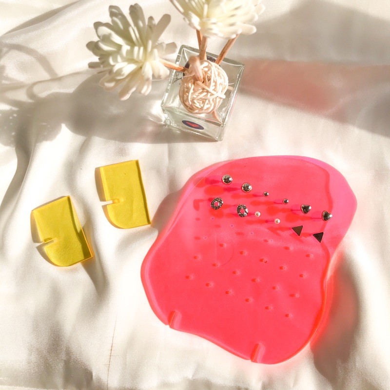 Earring holder neon edition | Tempat anting akrilik