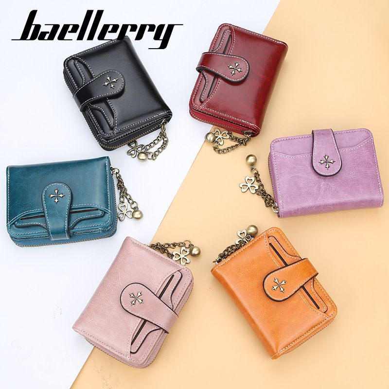 BAELLERRY N1811 Dompet Wanita Kecil Bahan Kulit PU Leather Premium WATCHKITE WKOS