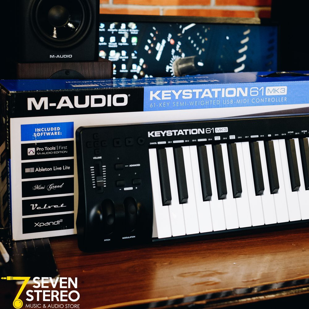 M-Audio Keystation 61 MK3 Keyboard USB MIDI Controller