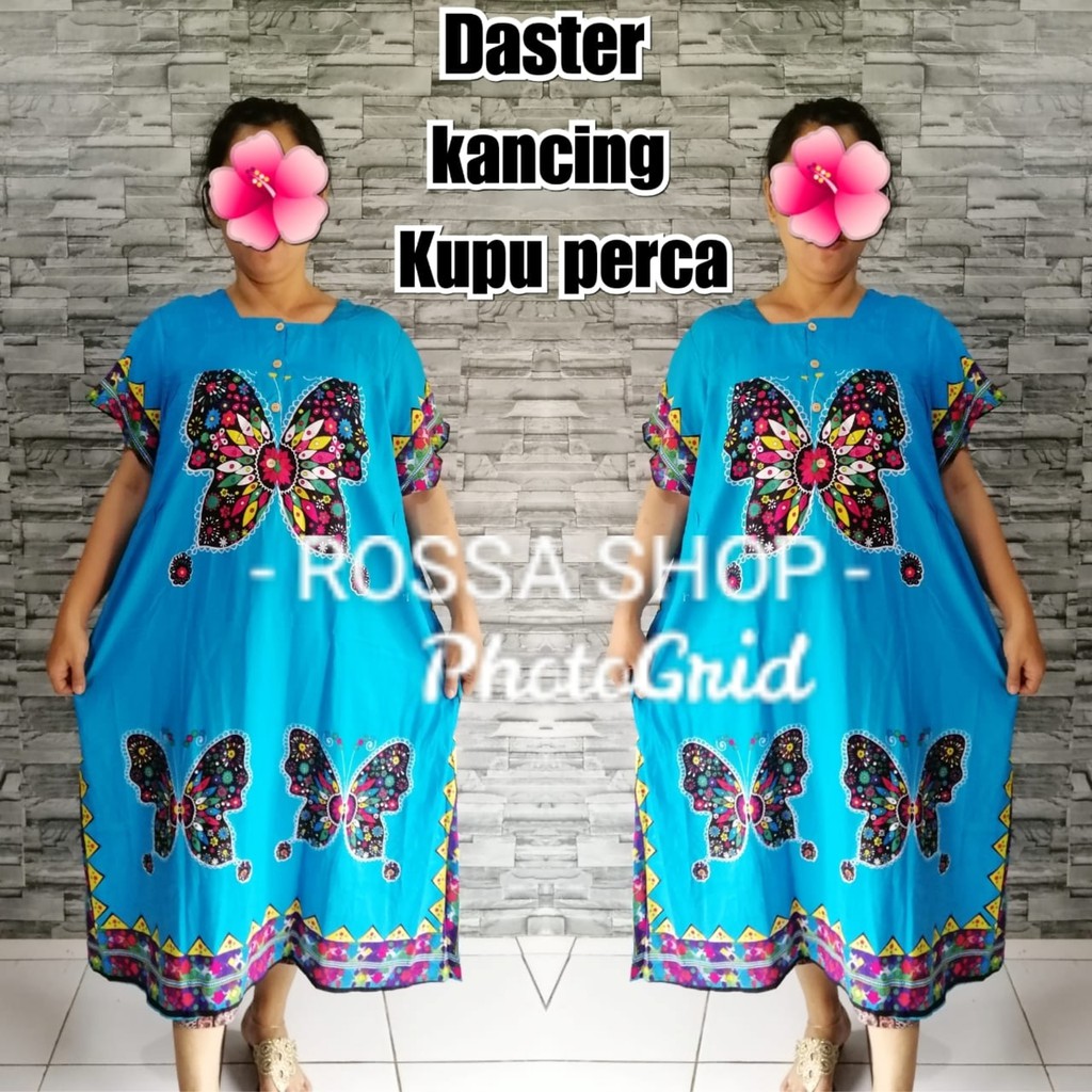 DASTER KANCING ELOK "KUPU PERCA"||BATIK ELOK