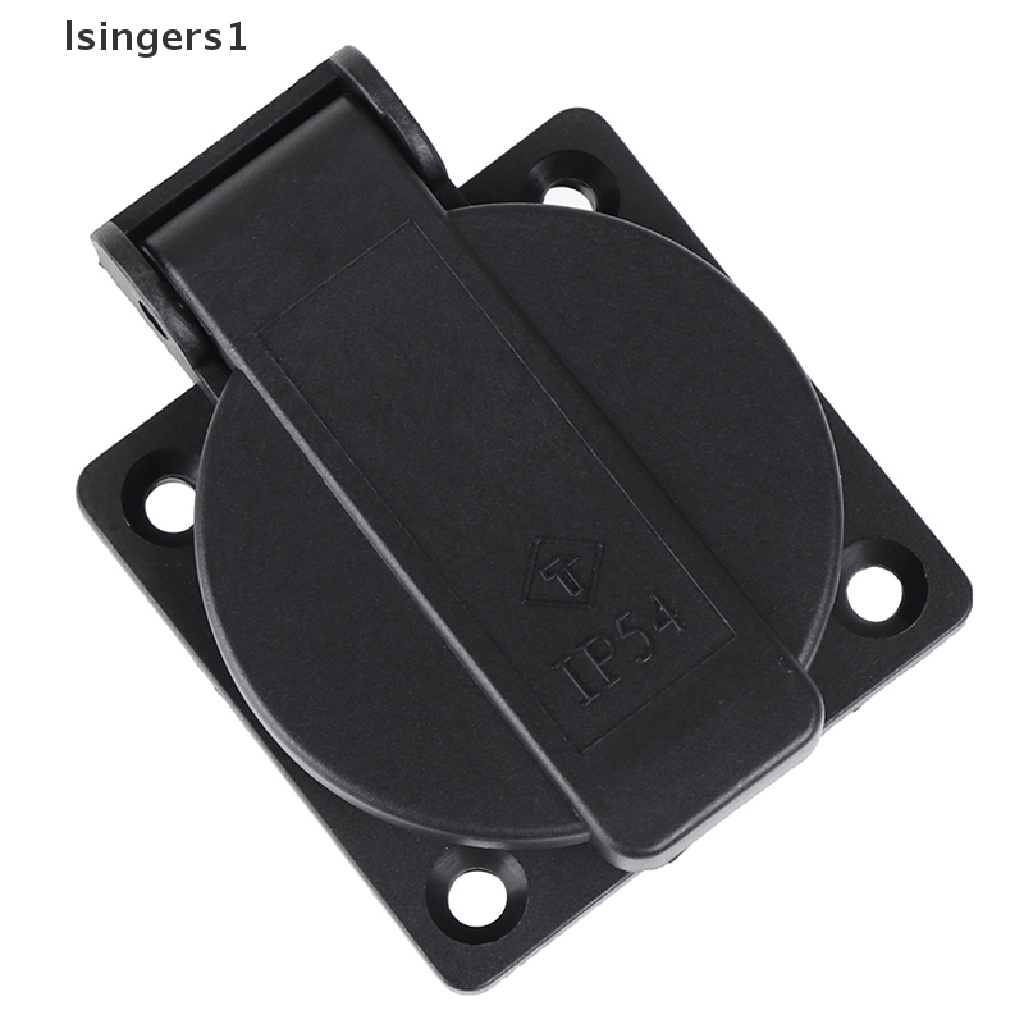 (lsingers1) Stop Kontak Dinding AC 250V Standar Jerman Tahan Air