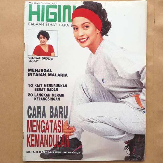 Majalah HIGINA 17 Maret - 4 April 1993 Soraya Haque