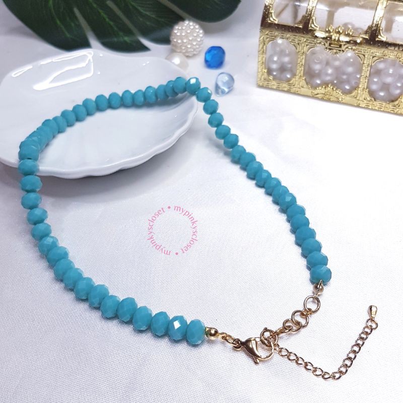 Choker | Crystal choker | Kalung manik manik