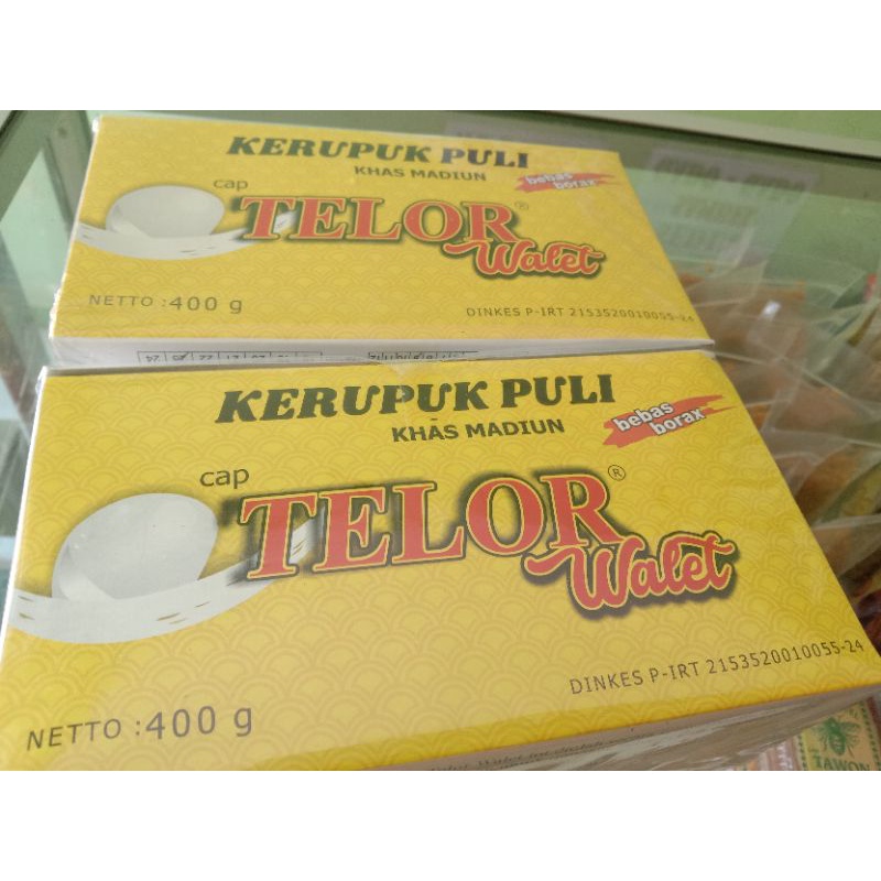

Kerupuk Puli (Lempeng)