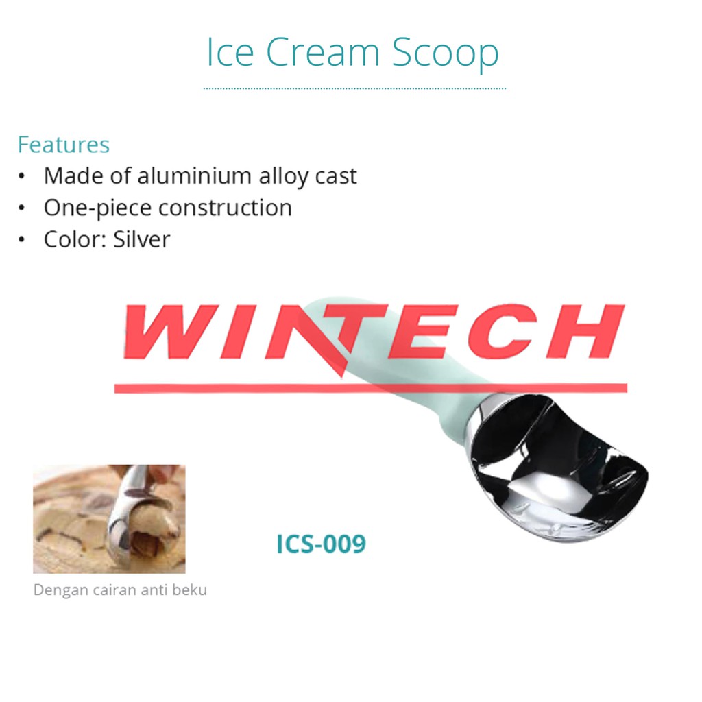 ICS-009 Ice Cream Scoop (with Anti Freezer Liquid) / Scoop Ice Cream