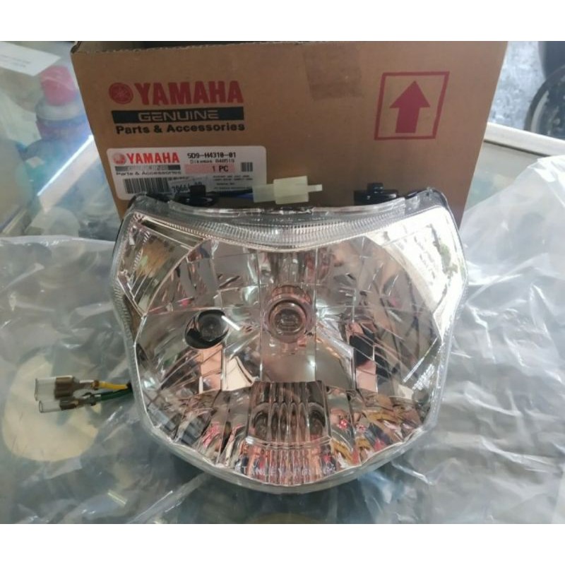 REFLEKTOR LAMPU DEPAN VEGA ZR ASLI ORI YAMAHA 5D9 H4310 01