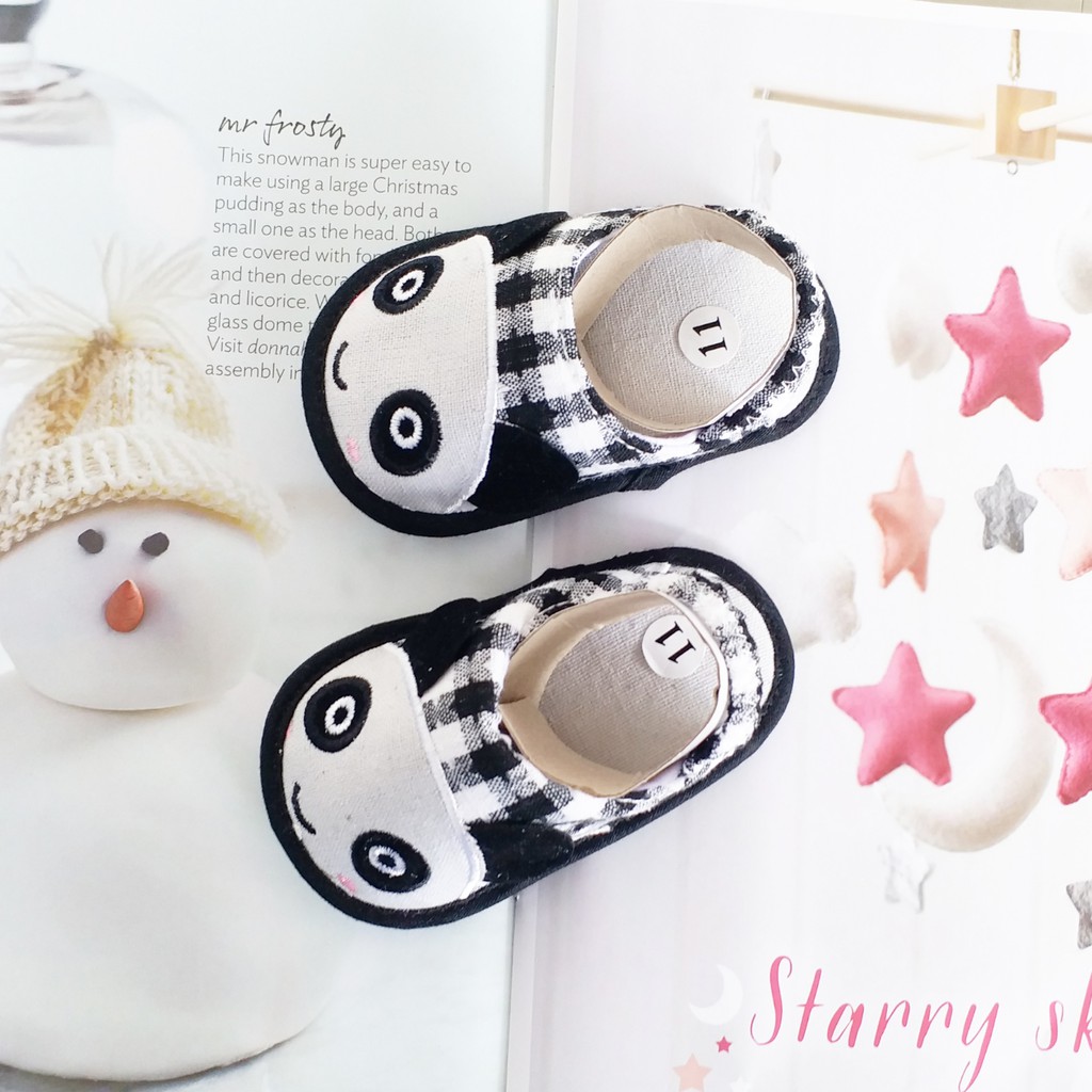 HappyOliver CHappyOliverON-HEE SANDAL Prewalker Bayi Bahan Katun Prewalker Shoes bayi laki perempuan newborn 3-18 bln