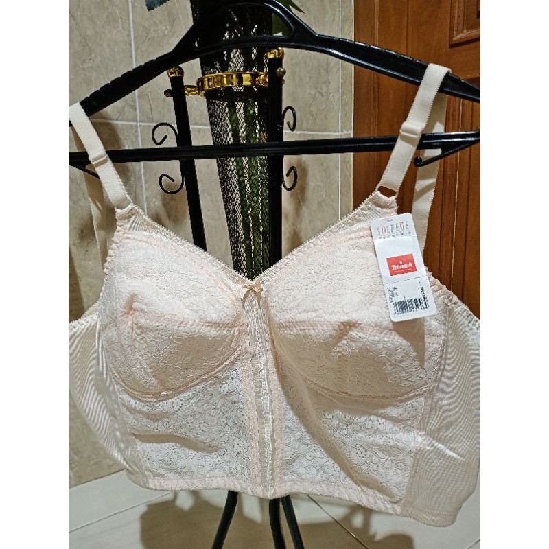 PAKAIAN DALAM | BRA KORSET TANPA KAWAT |BRANDED TRIUMPH INTERNATIONAL SOLFEGE EKONOMIS