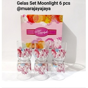 Gelas Set Moonlight I Gelas Es Teh I Gelas Sirup