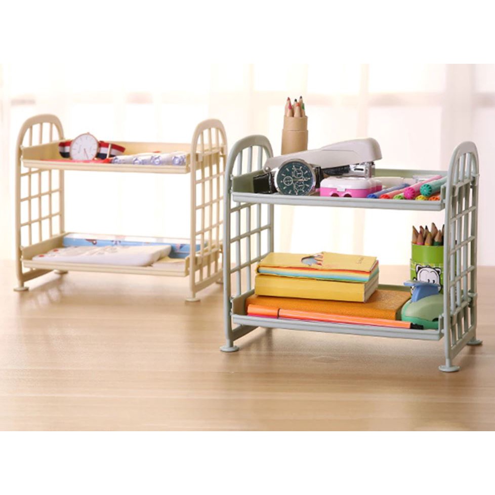 #LC-HL Rak Susun Mini 2 Tingkat Serbaguna 2 Tier Shelf Holder