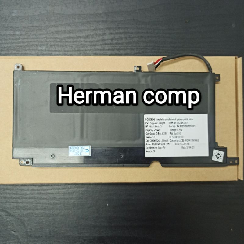 Original Baterai PG03XL HP Spectre X360 15-AP 15-AP000 15-AP002NF HSTNN-DB9G