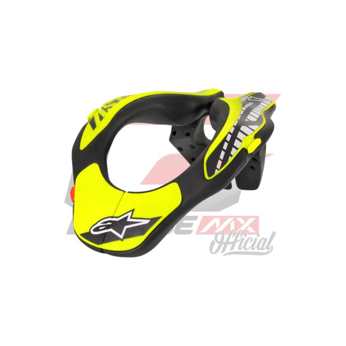 NECK BRACE ALPINESTARS YOUTH NECK SUPPORT - BLACK YELLOW