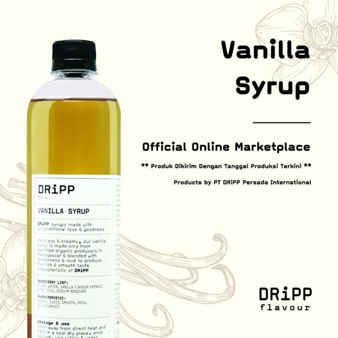 

DRIPP VANILLA SYRUP ( SIRUP VANILA )