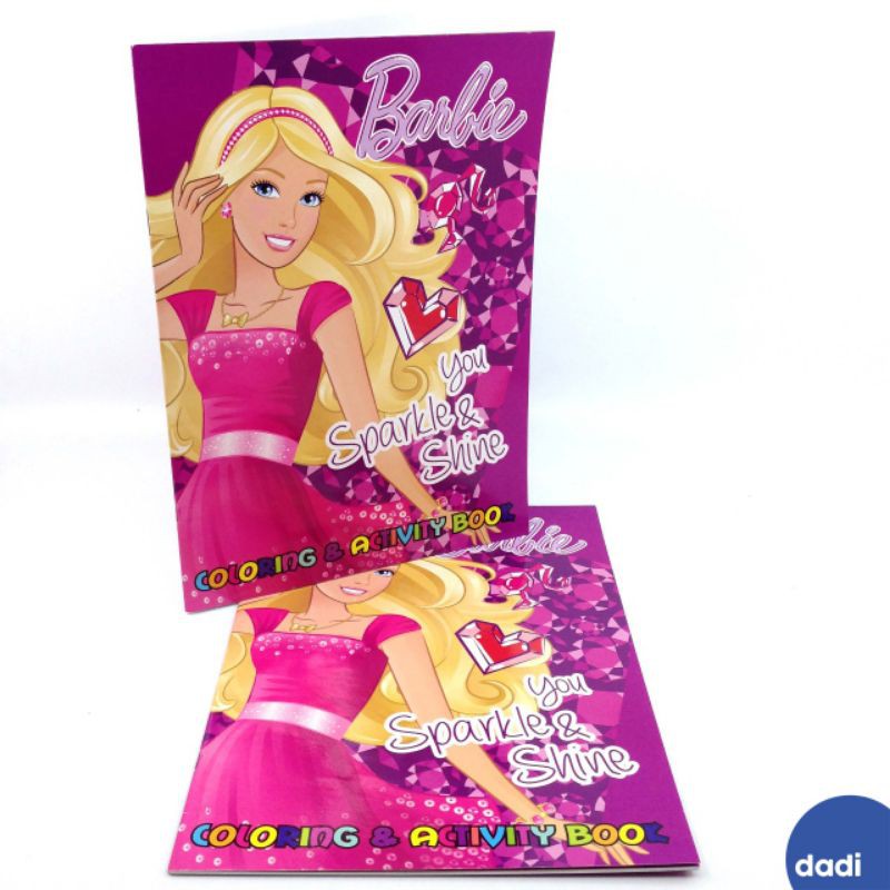

Dadi - Barbie Coloring Book L / Buku Mewarnai