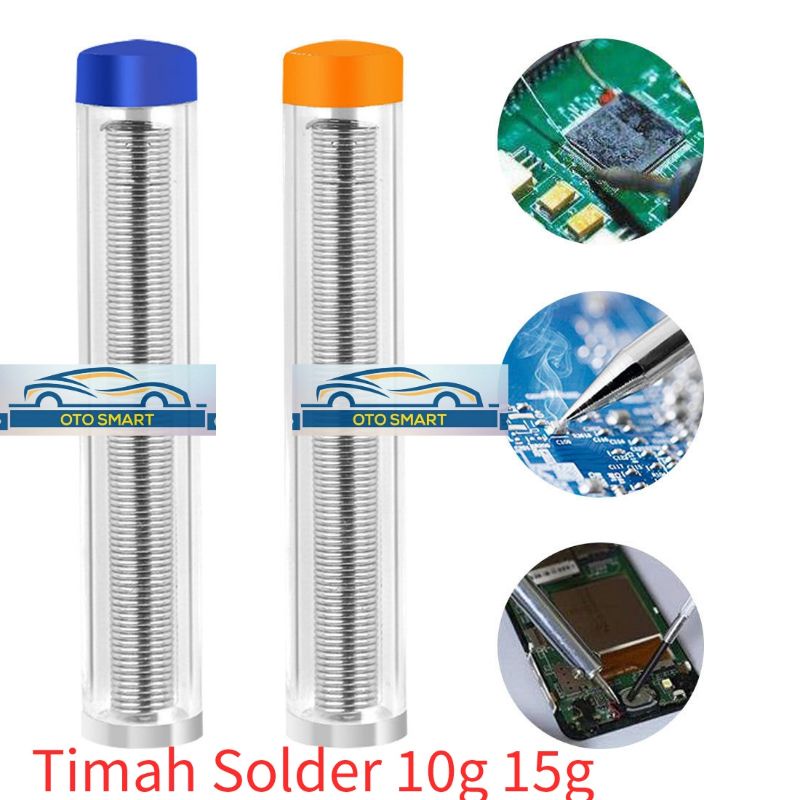 Timah Solder 63/37 Timah 0.8MM 10GRAM DAN 15GRAM