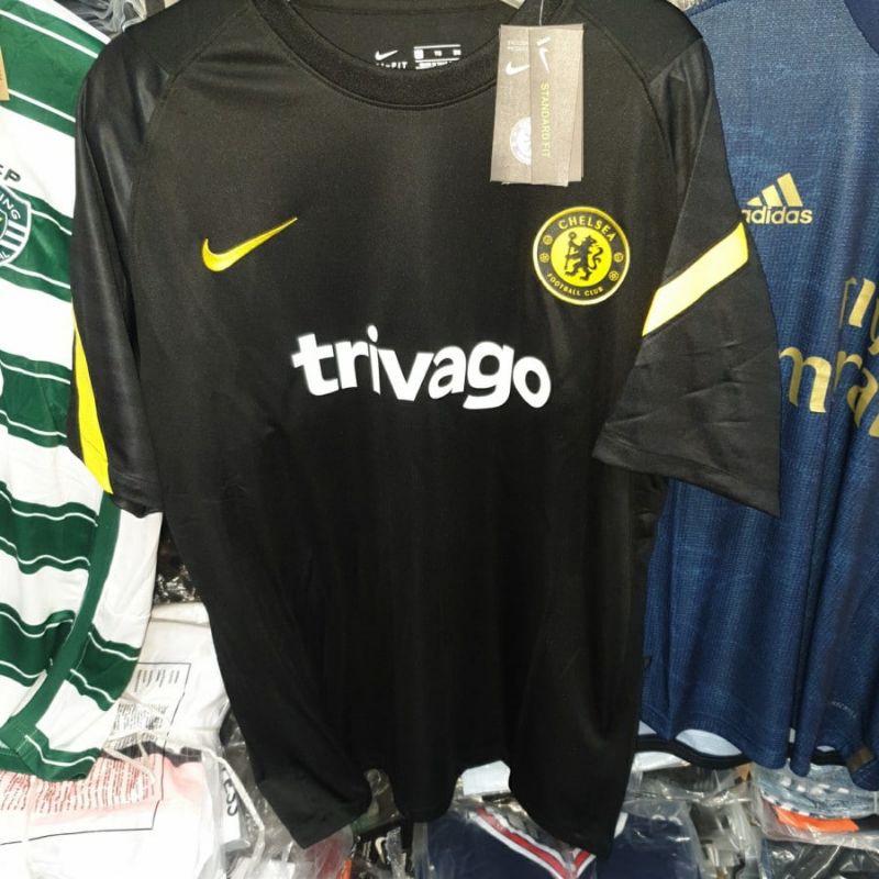 CHELSEA TRAINING HITAM TRIVAGO 2021/2022 Grade Ori Import