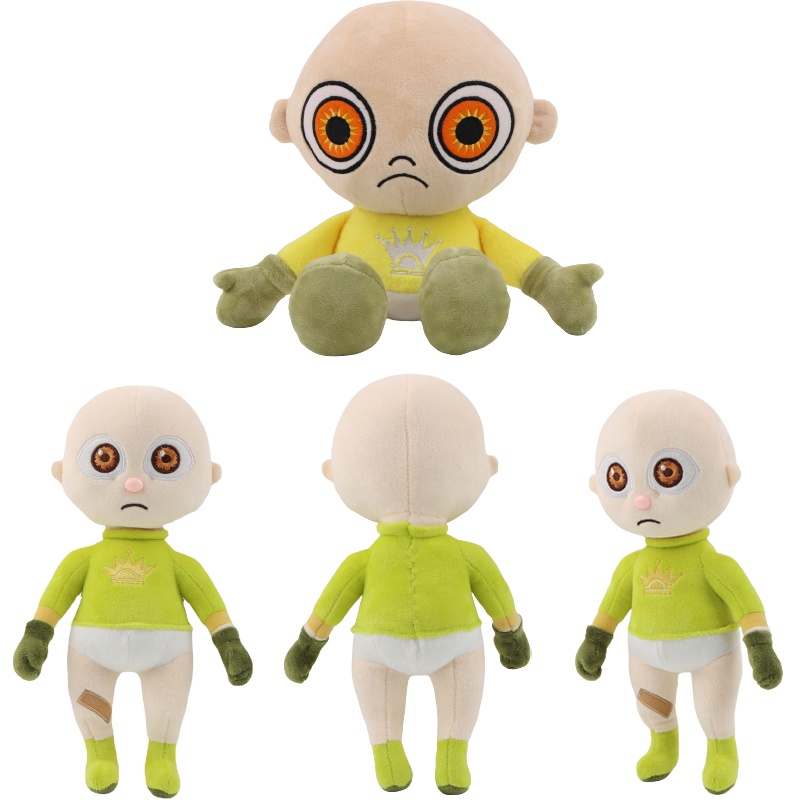 30cm The Baby In Yellow Plush Toys Horror Game Soft Stuffed Doll Kid Gift