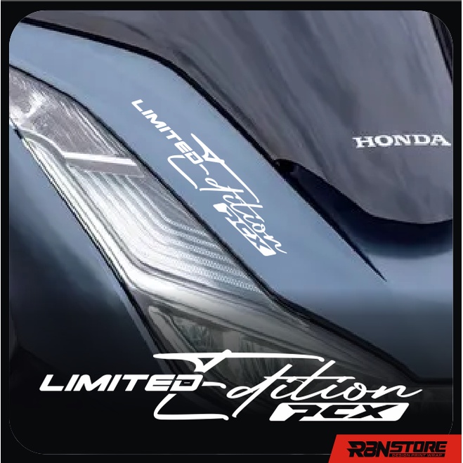 LIMITED EDITION STIKER VARIASI MOTOR HONDA VARIO, PCX, BEAT, CBR CUTTING STICKER SIGNATURE VERSI 2 HOLOGRAM DAN WARNA SOLID