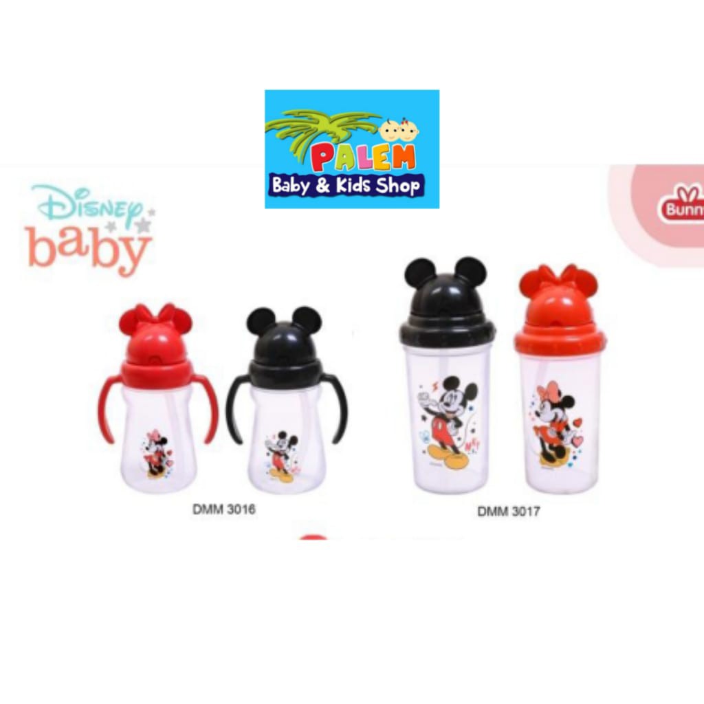 Lusty Bunny Botol Minum Bayi Dmm 3016/3017 Training Cup Flip Top Straw Disney