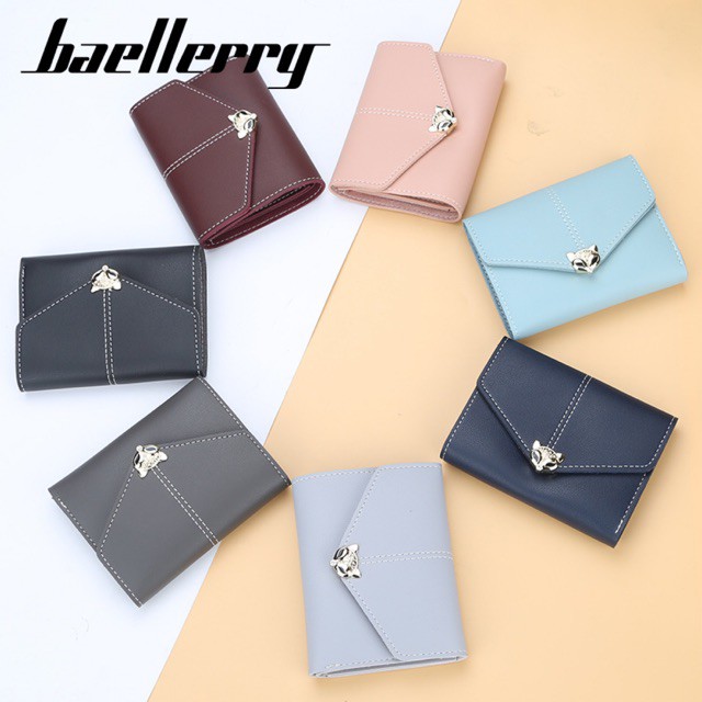NEW BAELLERRY Dompet Pendek Wanita Baellerry 28