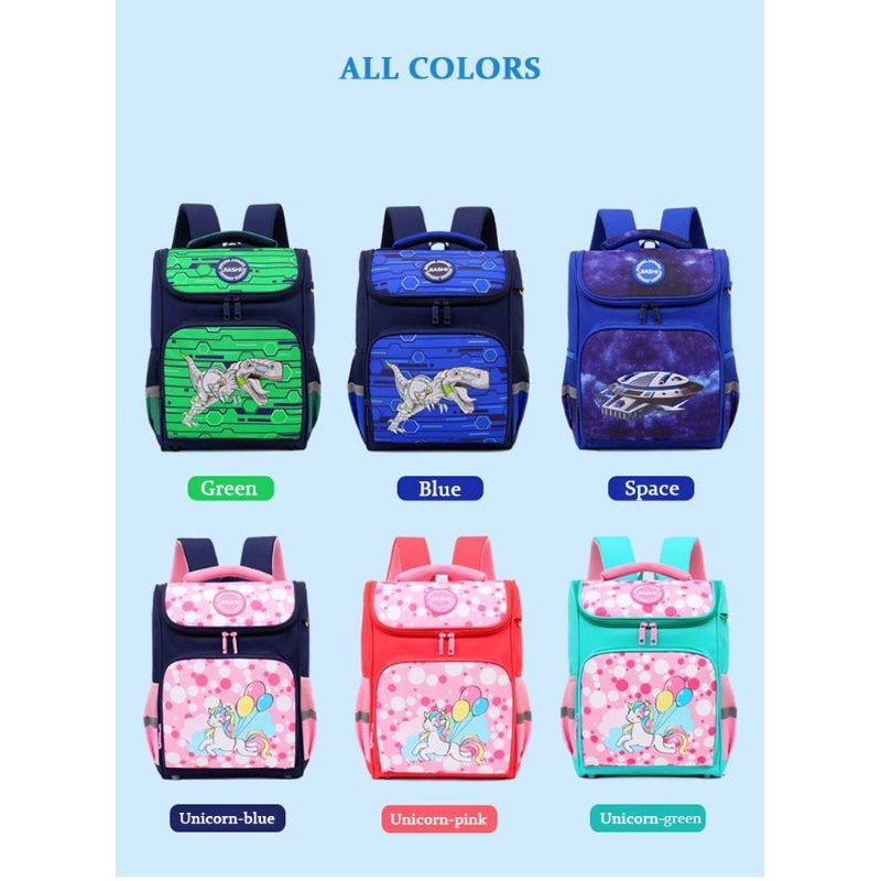 WAISTBAGS {{BISA COD}} TAS RANSEL ANAK SEKOLAH SD TIREG PRINTER