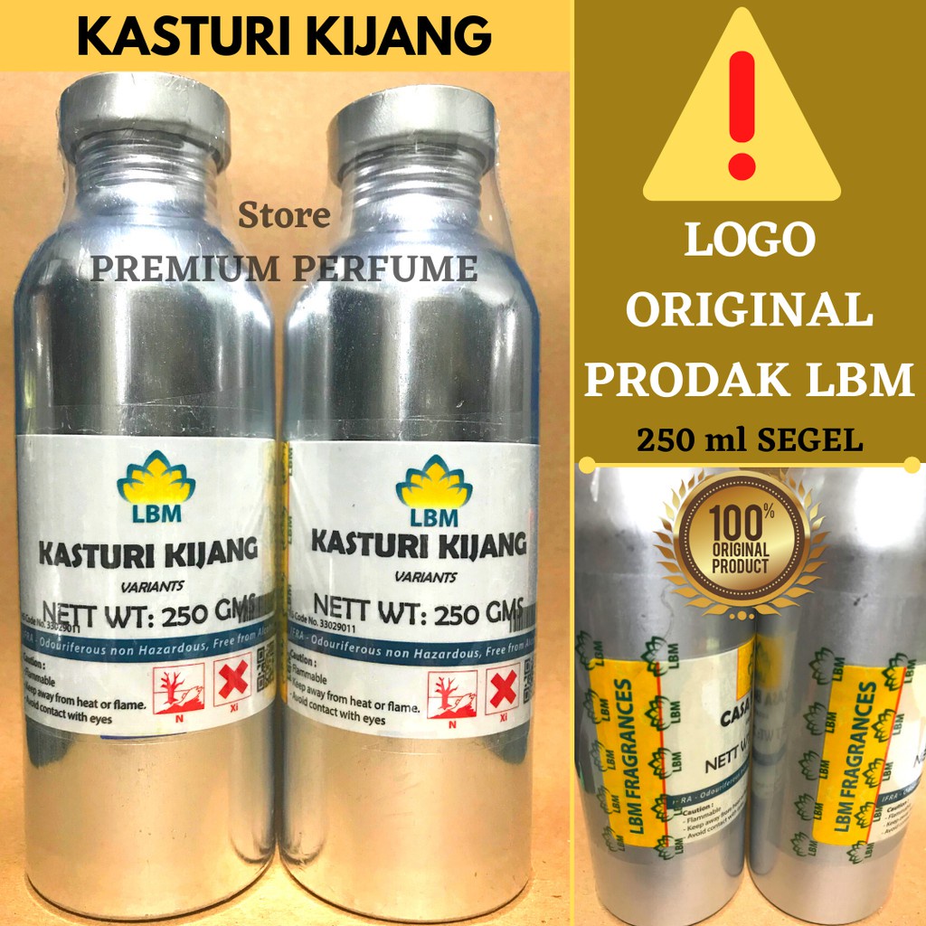 LBM KASTURI KIJANG 250ML SEGEL BIBIT / Bibit Parfum Kasturi Kijang 250ml Refill by Selection SN Parf