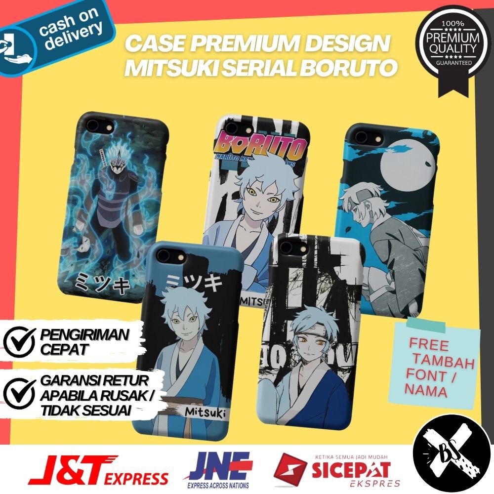 Phone Case Casing High Quality Anime Boruto Design Mitsuki MI Special Edition By Boom08s