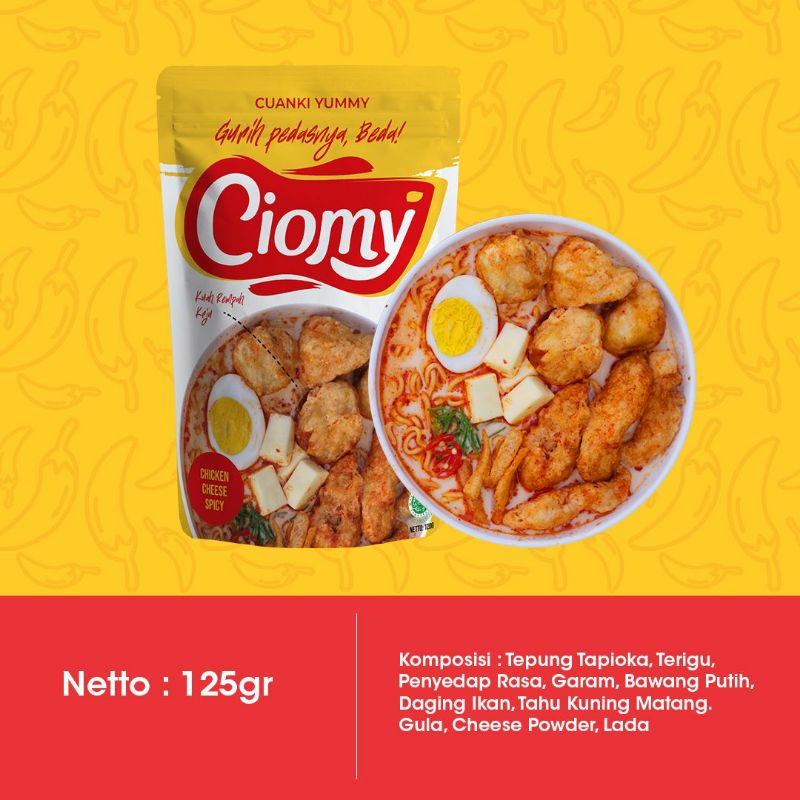 

Ciomy Cuanki Chicken Cheese Spicy