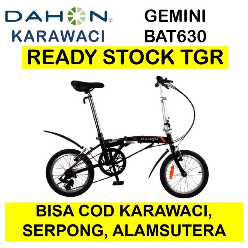 Sepeda Lipat Dahon Gemini BAT630 Road Bike Seri BAT 630 Import