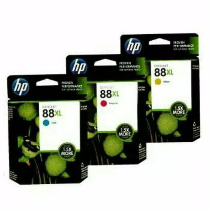 

Tinta printer hp 88xl color original per pcs