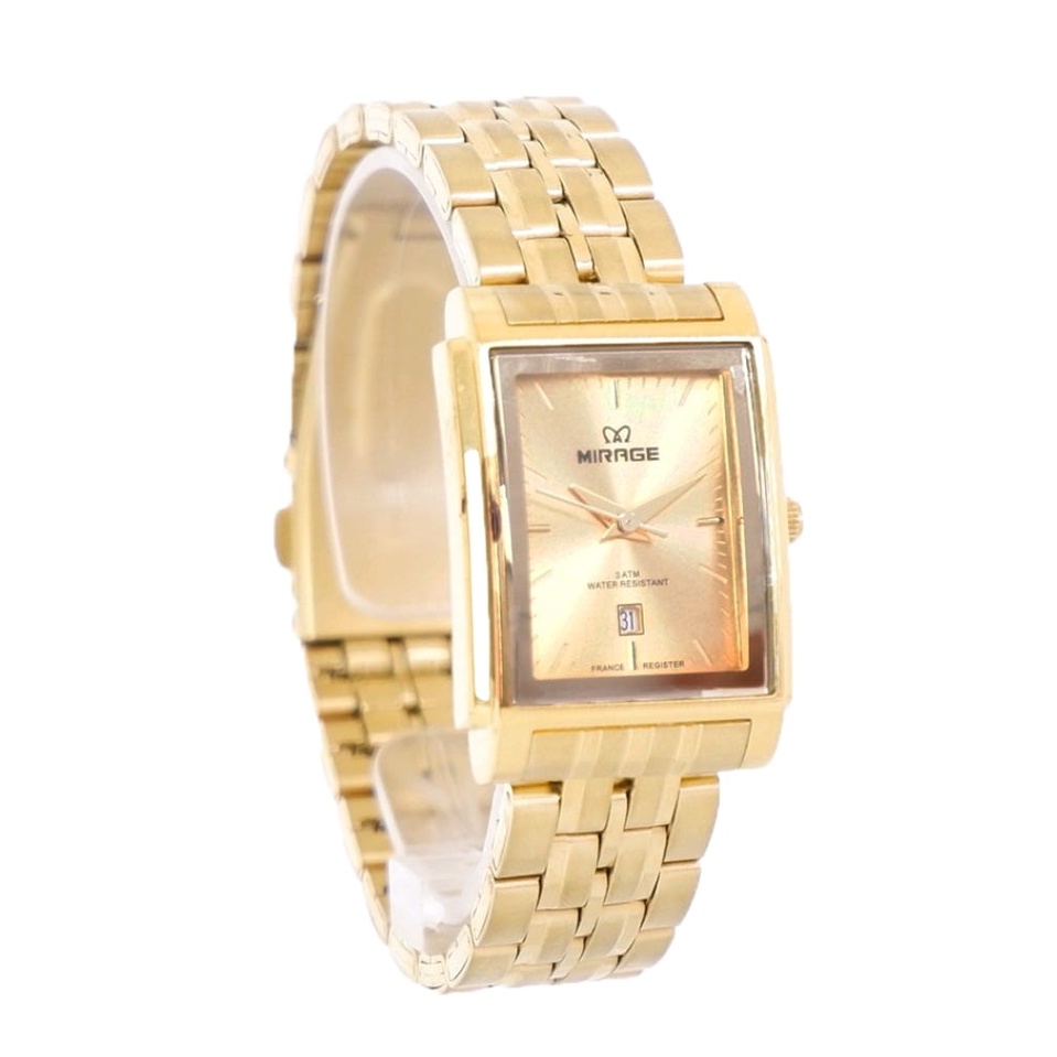 Jam Tangan Wanita Mirage 8576 Gold Original