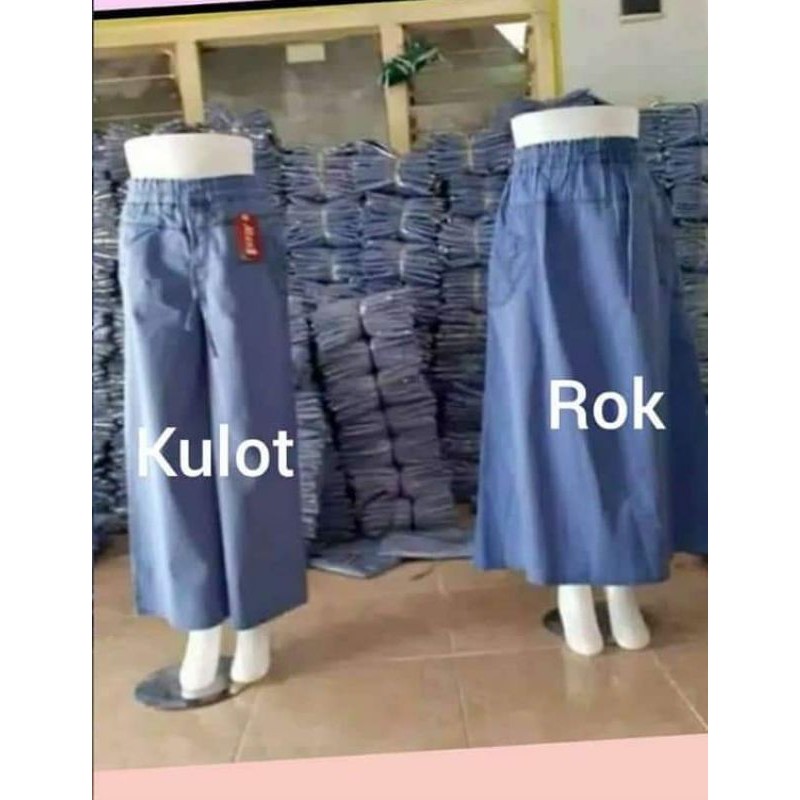 rok dan kulot jeans