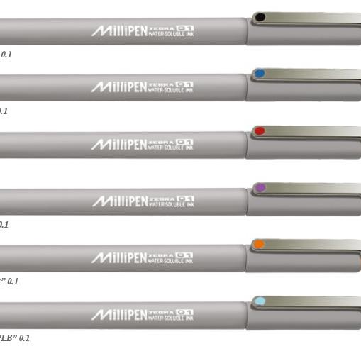 

PROMO 11.11 KODE-288 Zebra MILLIPEN Color Pulpen 0.1 Milipen murah