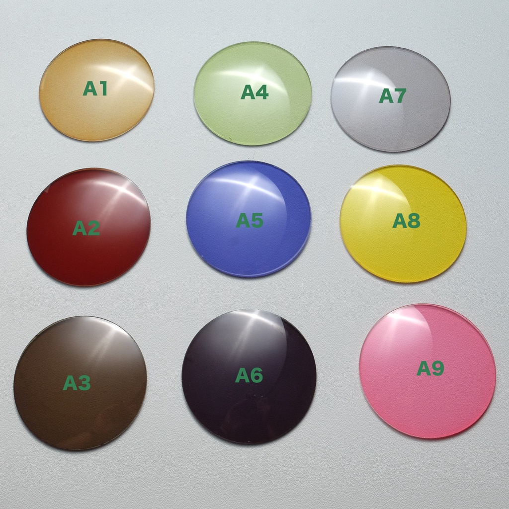 Lensa Kacamata Minus Plus Silinder - CR 39 Color - Tinted Lens - Lensa Warna - Custom Lensa Kacamata