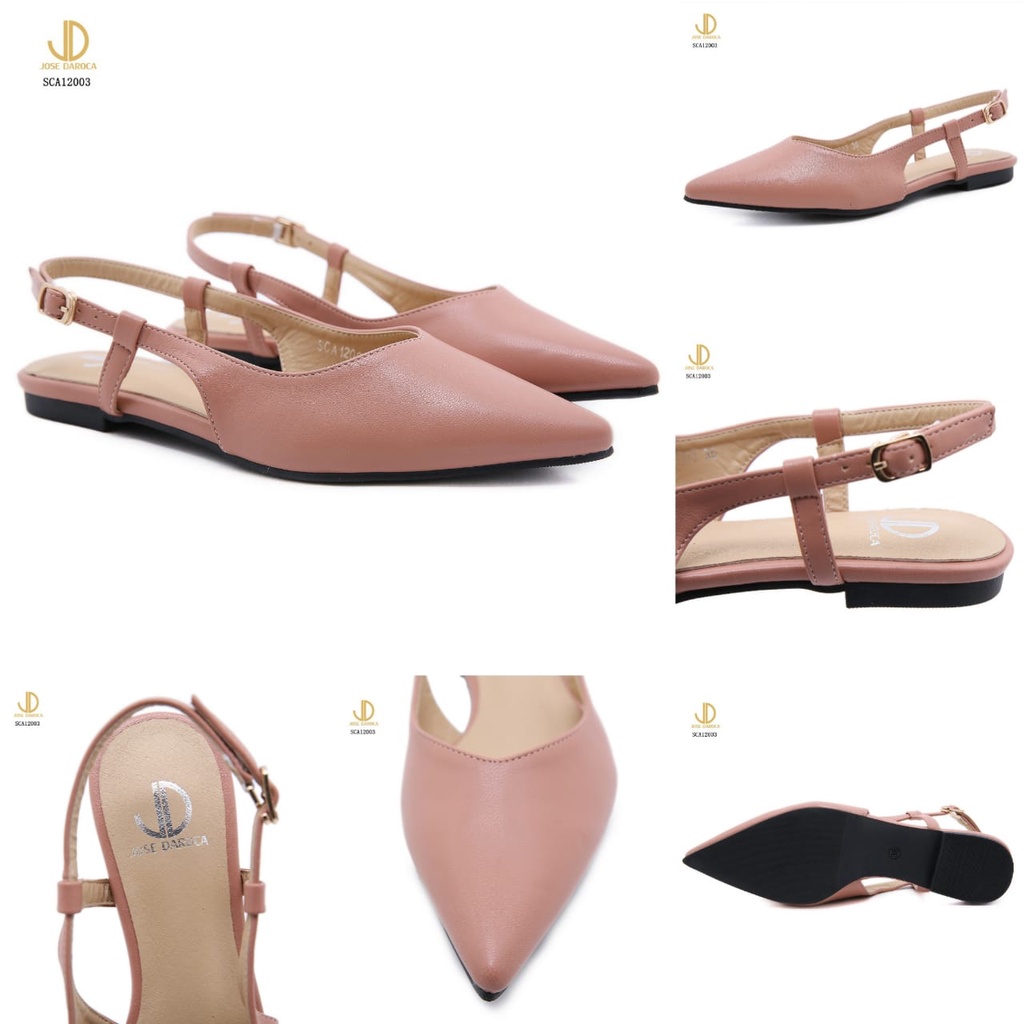 JOSE DAROCA Flat Shoes Slingback #SCA12003# Original