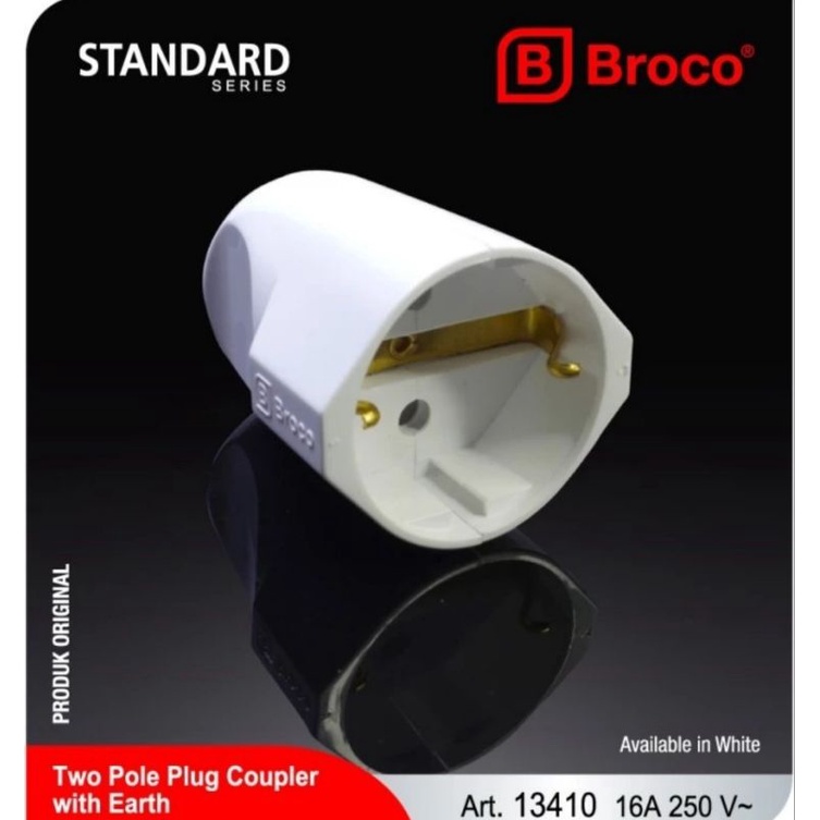 Broco contra steker arde putih 13410 (1341055) new gee female