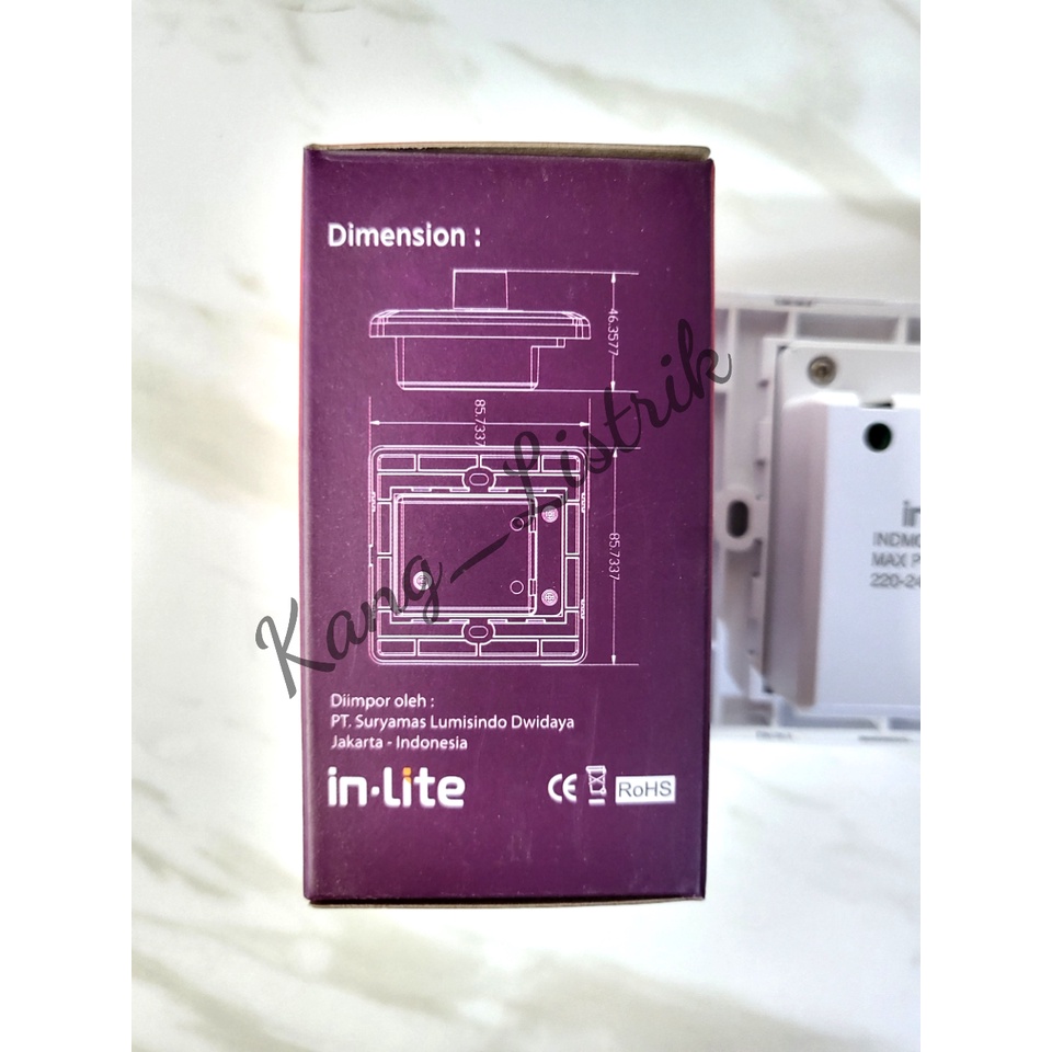 Saklar Dimmer Inlite INDM001